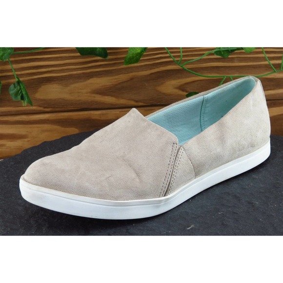 Dr. Scholl's Women Sz 6 M Brown Flat Fabric Shoes - Picture 1 of 8